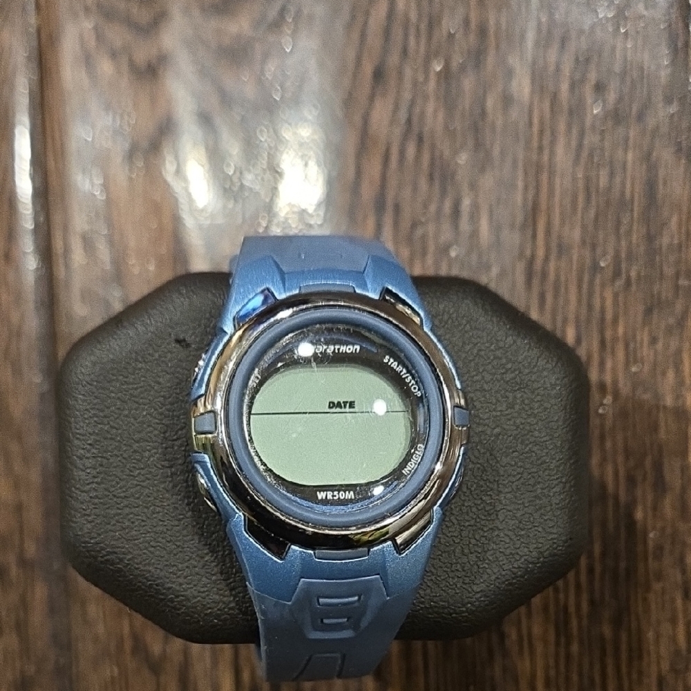 Timex Marathon Blue Smartwatch New Battery